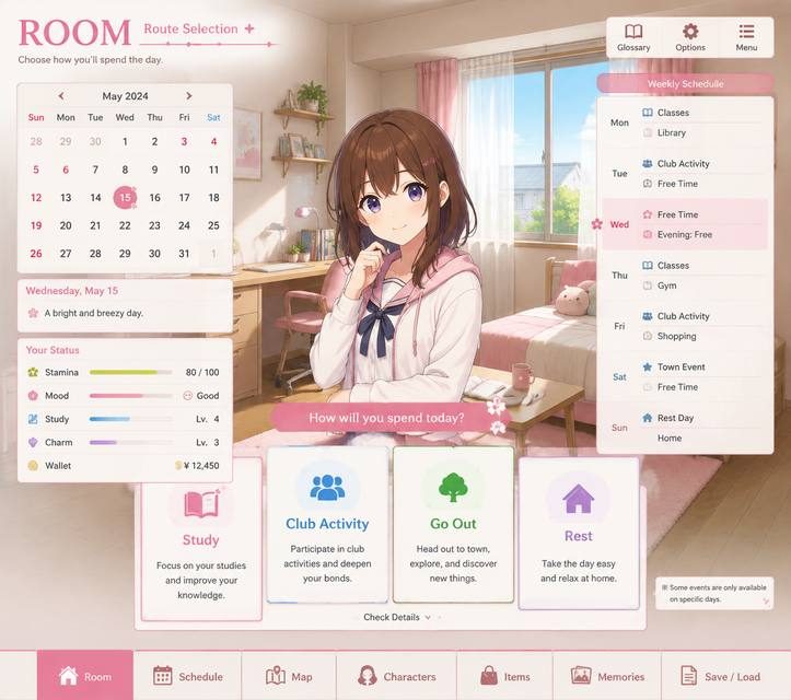 ROOM 剧情选择 页面配图 4