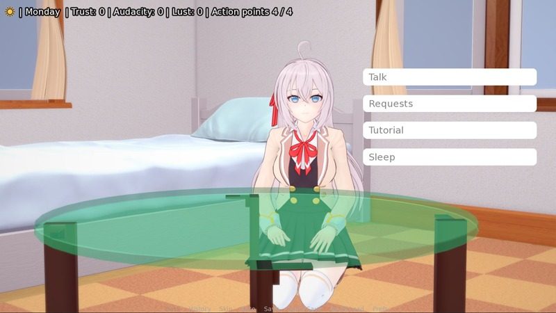 与阿尔雅一起生活 Living With Alya 版 剧情互动 实机截图 6